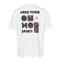 T.K.O. Off-Race Graphic T-Shirt - White