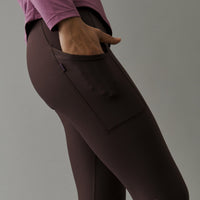 Pas Normal Studios Women's Balance Long Tights - Dark Red