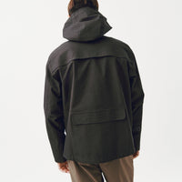 Pas Normal Studios Off-Race 3L Cotton Shell Jacket - Dark Olive