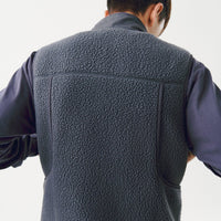 Pas Normal Studios Men's Off-Race Pile Fleecevest - Steel