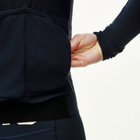 PAS Women's Mechanism Long Sleeve Jersey - Navy