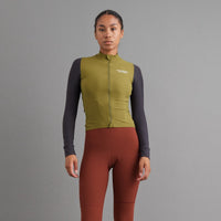 Pas Normal Studios Women's Mechanism Long Sleeve Jersey - Deep Grey / Green
