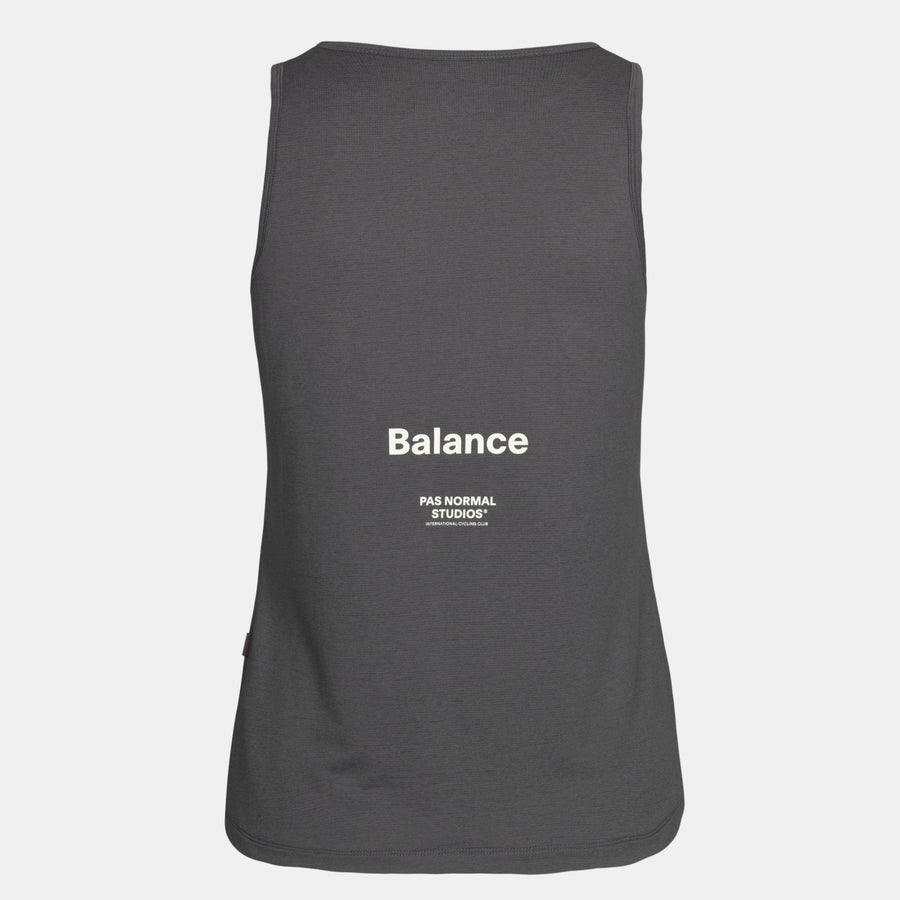 Pas Normal Studios Women's Balance Sleeveless Top - Stone Grey
