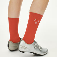 Race Socks - Hibiscus Orange