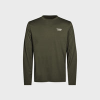 Pas Normal Studios Men's Balance Long Sleeve T-shirt ND - Dark Olive