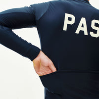 PAS Mechanism Thermal Long Sleeve Jersey - Navy