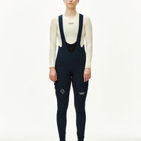 Women's PAS Mechanism Deep Winter Long Bibs - Navy
