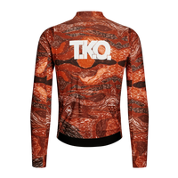 T.K.O. Woven Long Sleeve Jersey - T.K.O. Red