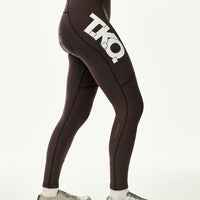 T.K.O. Essential Thermal Long Bibs - Dark Purple