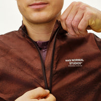 Mechanism Stow Away Jacket - AOP Light brown