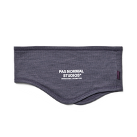 Pas Normal Studios Logo Merino Headband - Steel