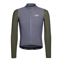 Pas Normal Studios Men's Mechanism Long Sleeve Jersey - Steel / Dark Olive