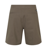 Pas Normal Studios Off Race Cotton Twill Shorts - Ash Brown