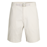 Pas Normal Studios Off Race Cotton Twill Shorts - Limestone