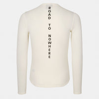 Pas Normal Studios Men's Mid Long Sleeve Base Layer - Off White