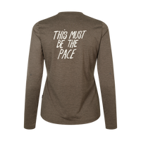 Pas Normal Studios Women's Balance Long Sleeve T-shirt - Dusty Brown