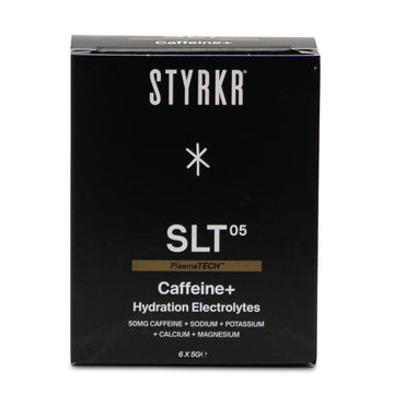 Styrkr SLT05 Caffeine Quad-Blend Electrolyte Powder - Box