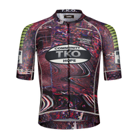 Pas Normal Studios T.K.O. Mechanism Jersey til mænd - Human Error Pink