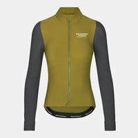 Pas Normal Studios Women's Mechanism Long Sleeve Jersey - Deep Grey / Green