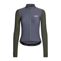 Pas Normal Studios Women's Mechanism Long Sleeve Jersey - Steel / Dark Olive