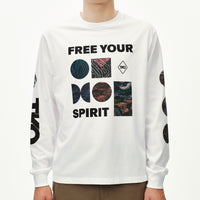 T.K.O. Off-Race Long Sleeve T-Shirt - White