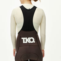 T.K.O. Essential Thermal Long Bibs - Dark Purple