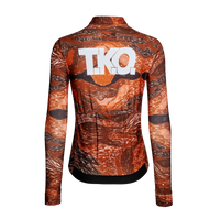 T.K.O. Women's Mechanism Long Sleeve Jersey - T.K.O. Red