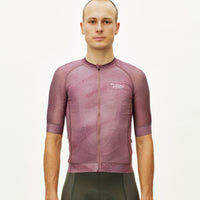 Mechanism Jersey - AOP Dark Mauve
