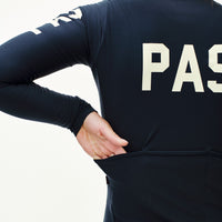 PAS Women's Mechanism Long Sleeve Jersey - Navy