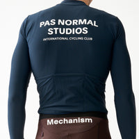 Pas Normal Studios Men's Mechanism Long Sleeve Jersey - Navy