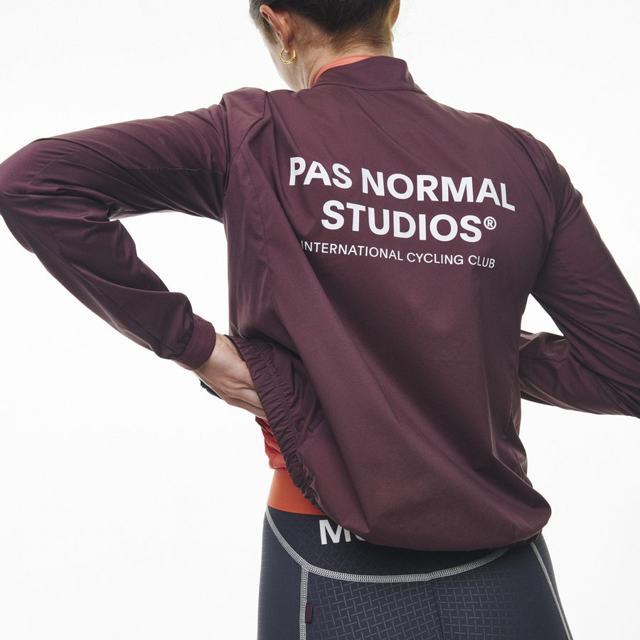 Pas Normal Studios Women's Mechanism Stow Away Jacket - Light Burgundy