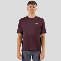 Pas Normal Studios Men's Escapism Technical T-Shirt - Dark Red