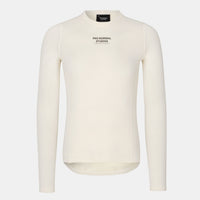 Pas Normal Studios Men's Thermal Long Sleeve Base Layer - Off White