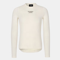 Pas Normal Studios Thermal langærmet baselayer til mænd - Off White