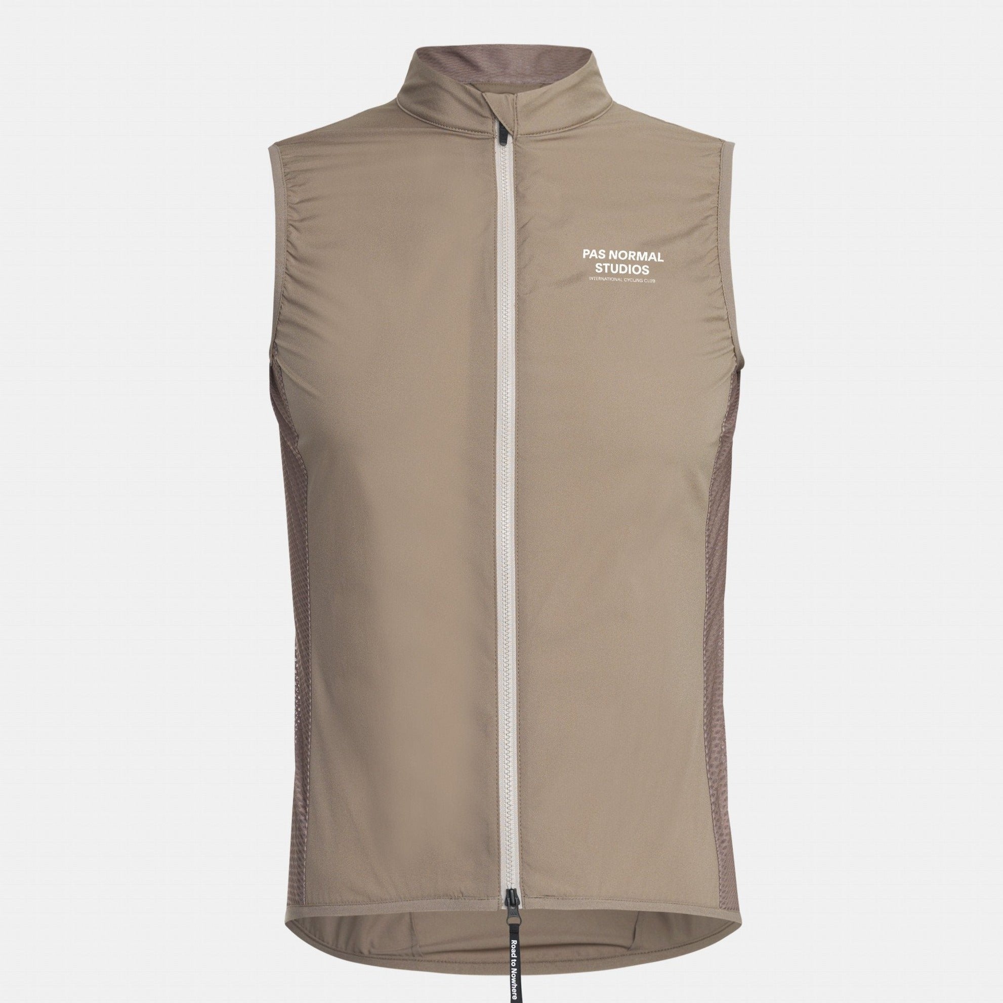 Pas Normal Studios Men's Mechanism Stow Away Gilet - Beige