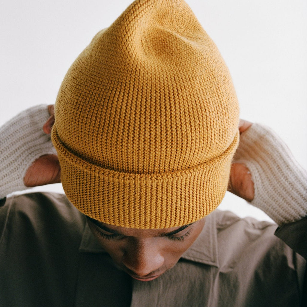 Pas Normal Studios Off-Race Heavy Knit Beanie - Cinnamon - One Size