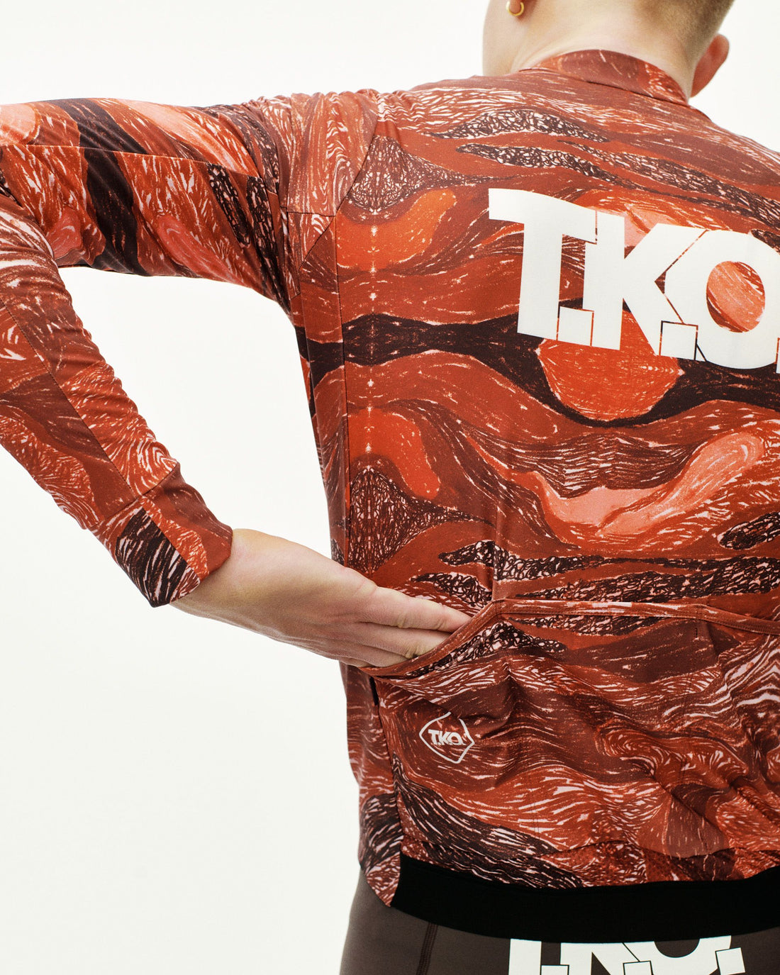 T.K.O. Woven Long Sleeve Jersey - T.K.O. Red