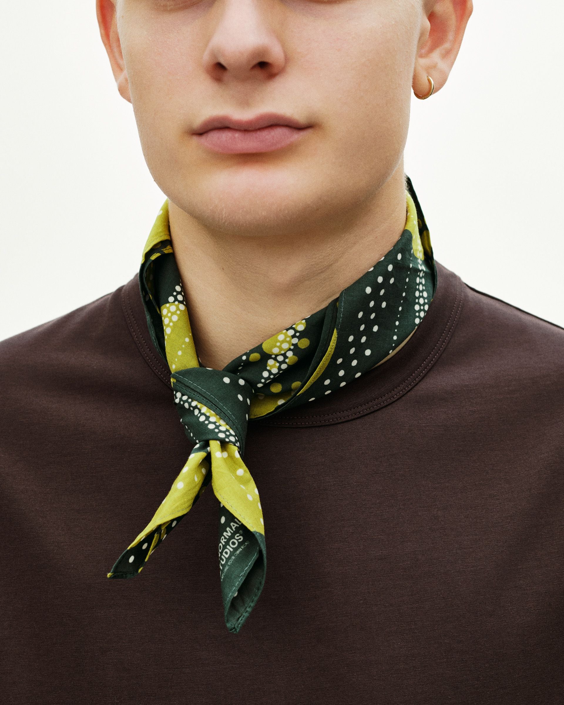 Off-Race Bandana - Moss Green