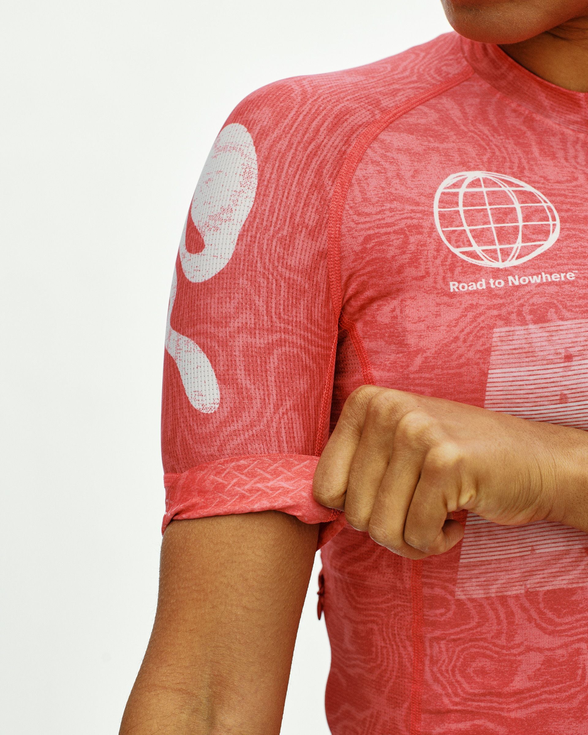 Women´s Mechanism Logo Jersey - AOP RTN Classic red