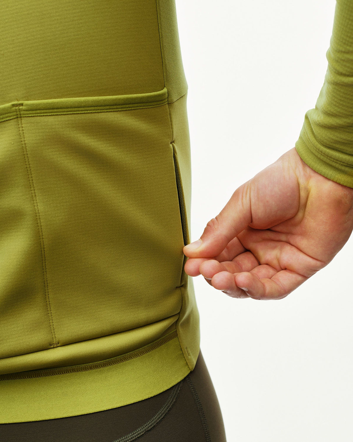 PAS Mechanism Thermal Long Sleeve Jersey 2.0 - Dark Lime