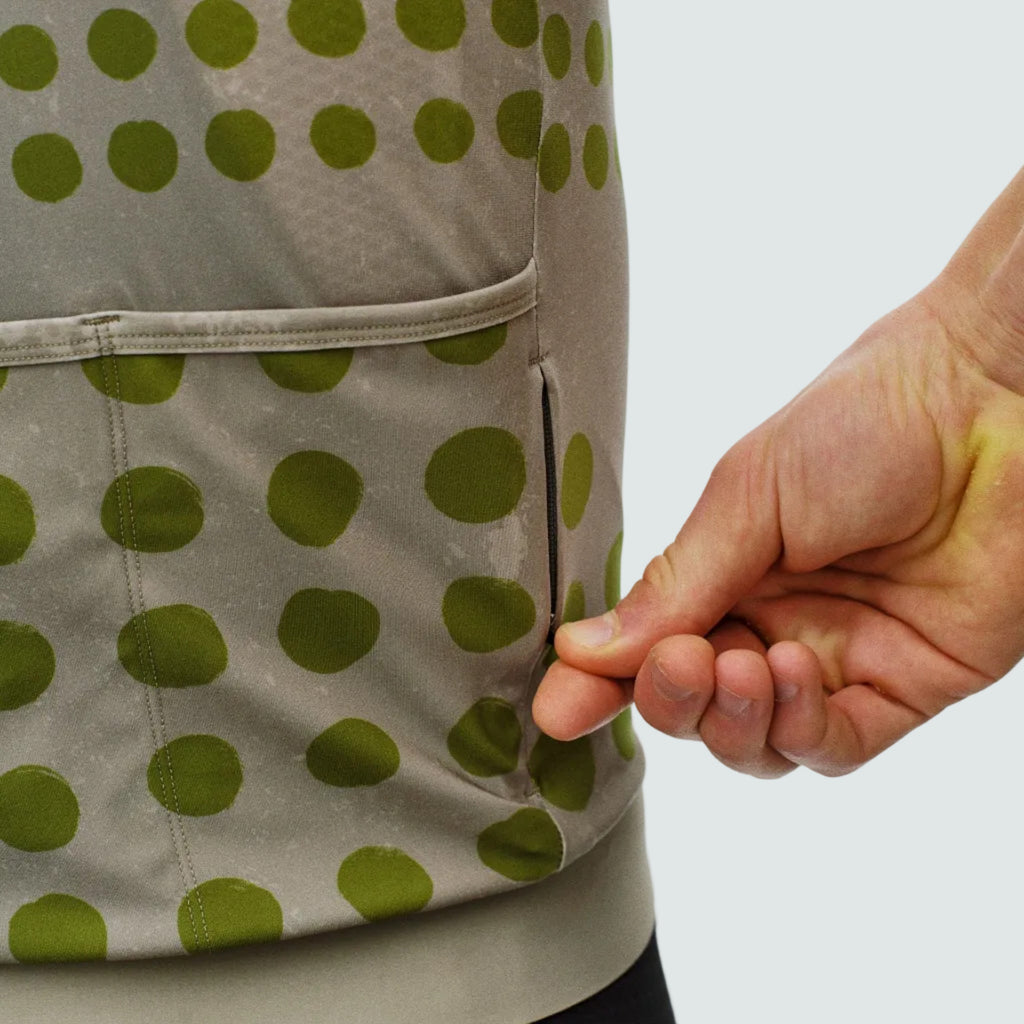 Essential Jersey - Dot Bone