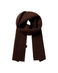 Off-Race Knit Scarf - Light Brown