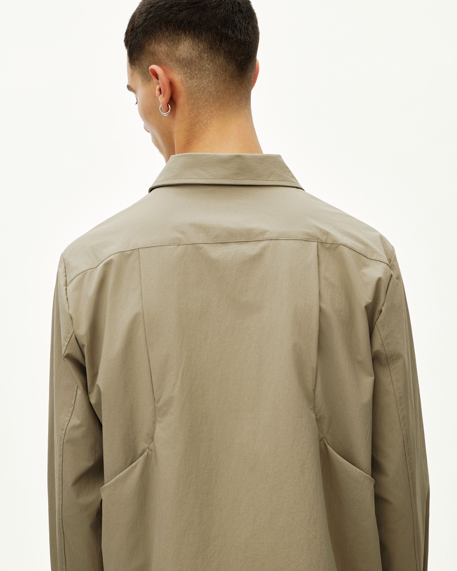 Off-Race Tech Overshirt - Dusty Earth