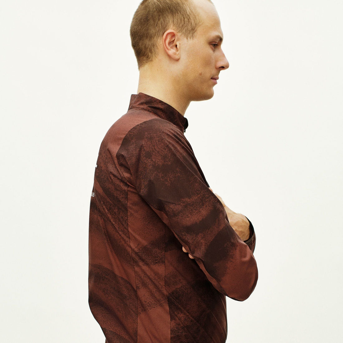 Mechanism Stow Away Jacket - AOP Light brown