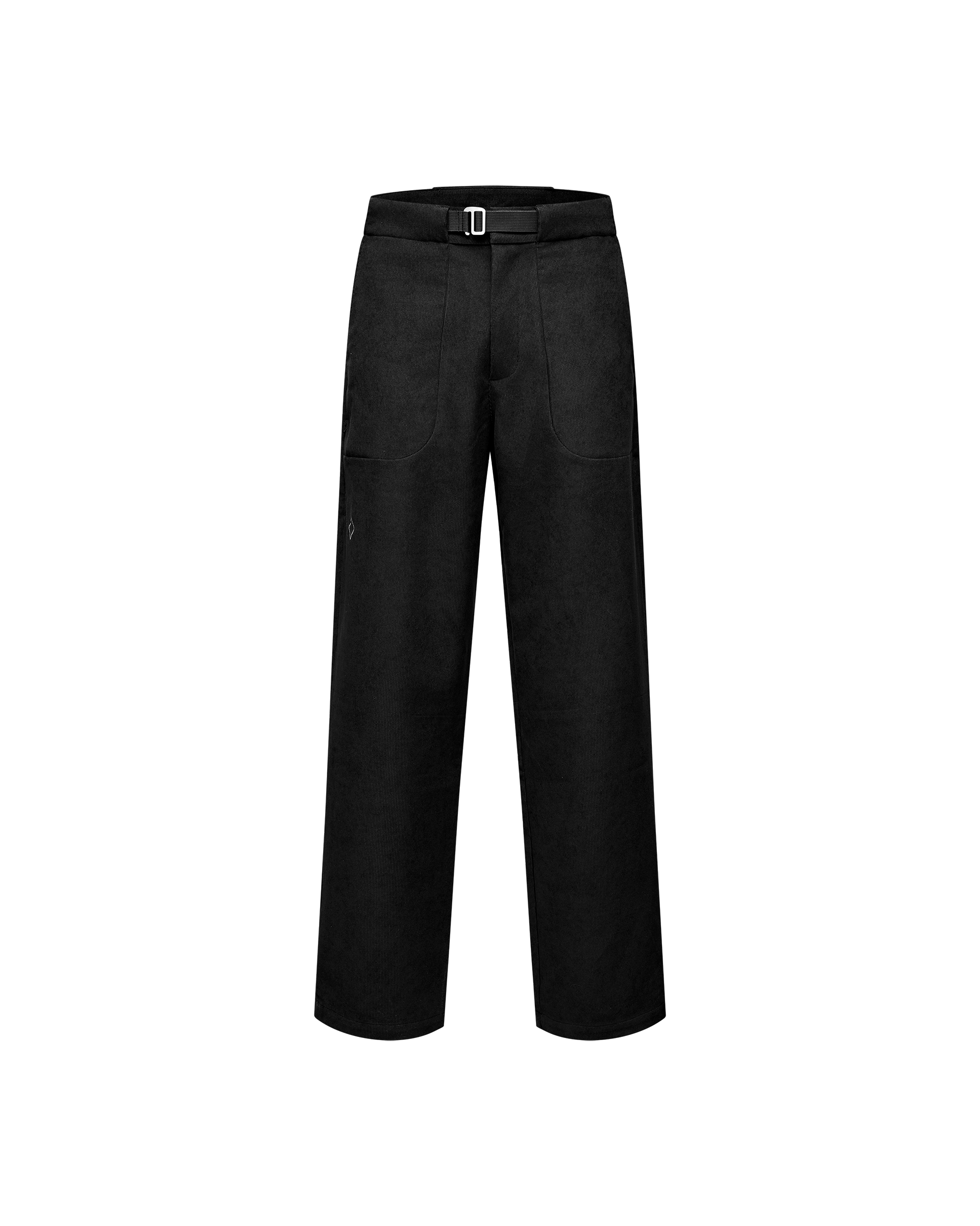 Off-Race Corduroy Pants - Black