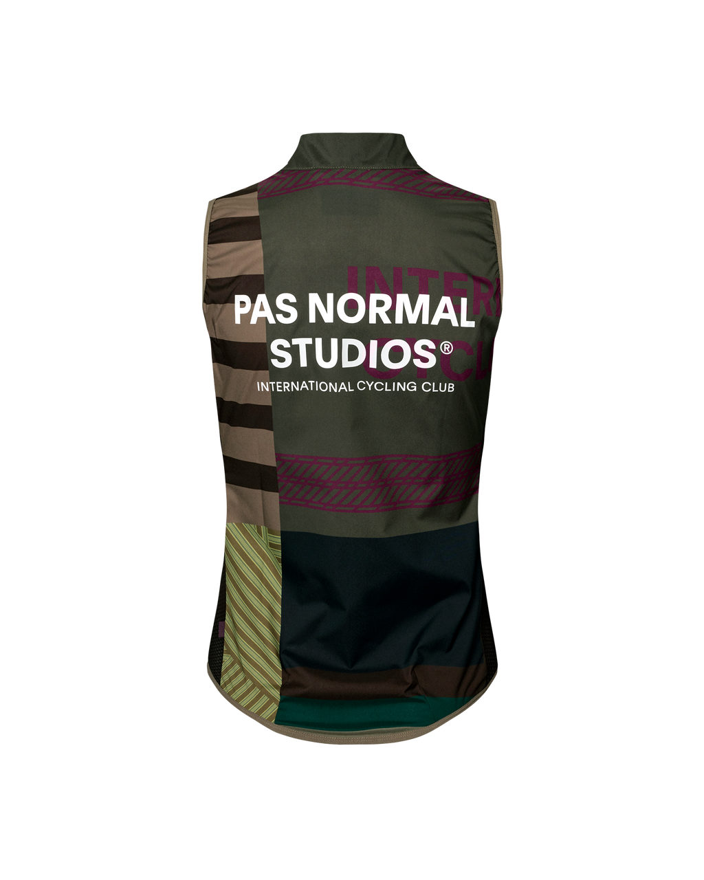 Women´s Mechanism Stow Away Gilet - AOP International Earth