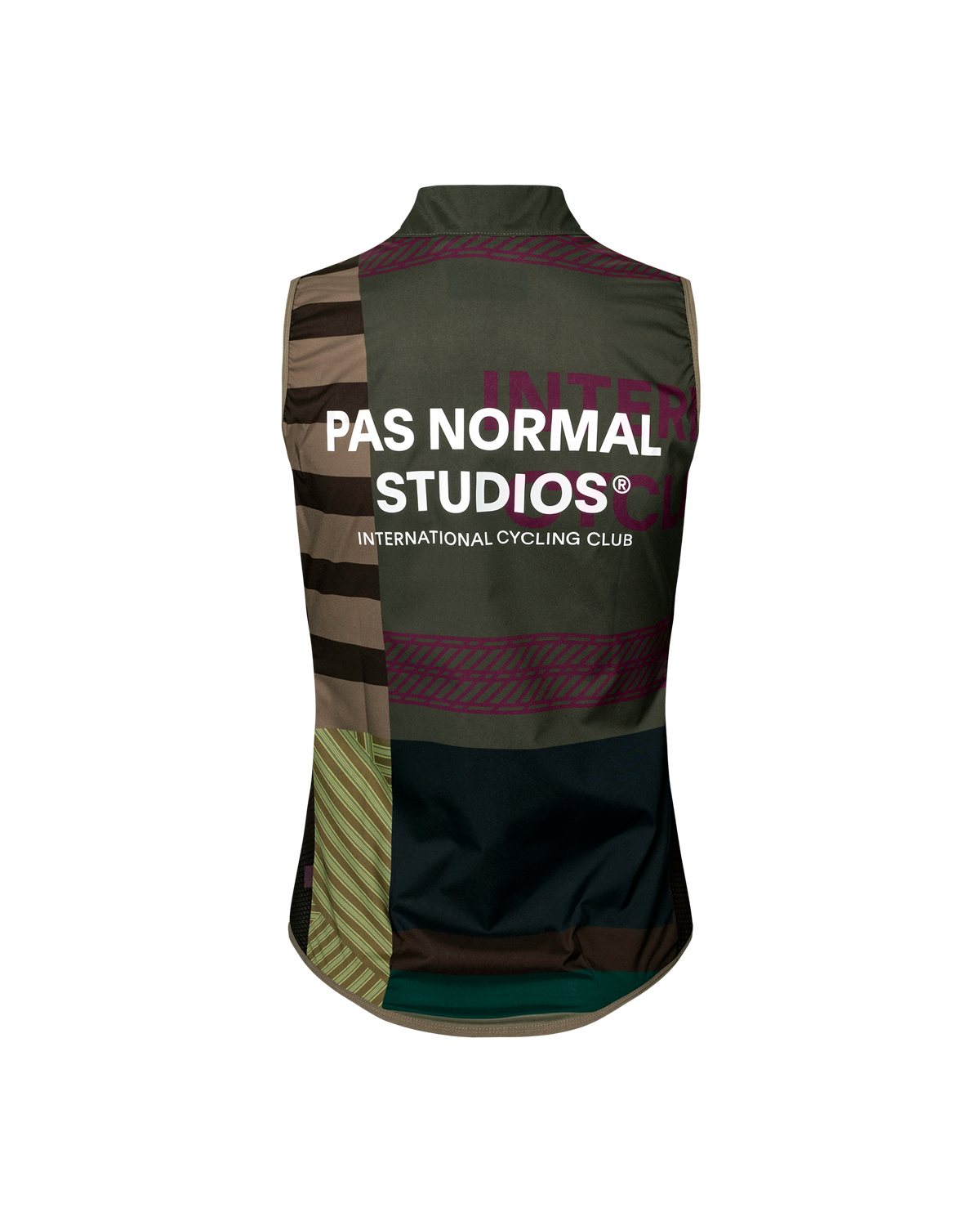 Women´s Mechanism Stow Away Gilet - AOP International Earth