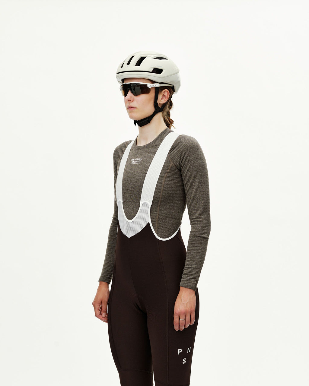 Women´s Mechanism Thermal Long Bibs - Dark Coffee