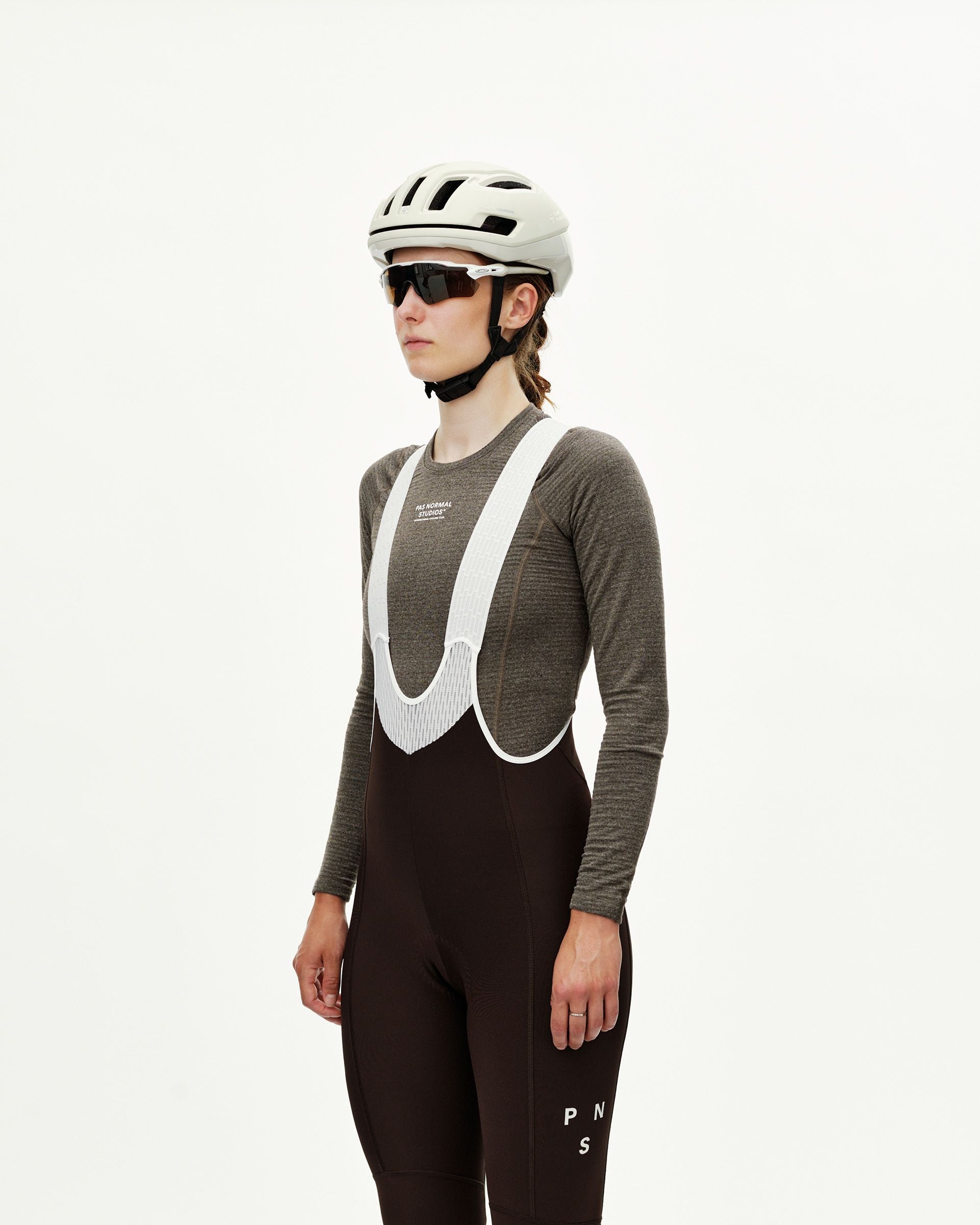 Women´s Mechanism Thermal Long Bibs - Dark Coffee
