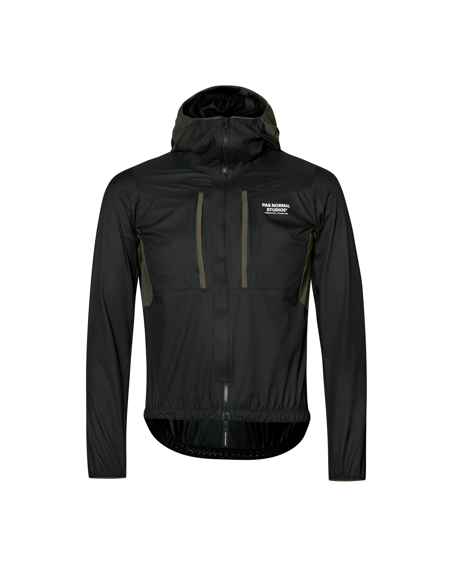 Escapism Hooded Lightweight Jacket - Black